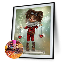 Load image into Gallery viewer, Big-Eyed Girl 30*40CM(Canvas) Full Square Drill Diamond Painting