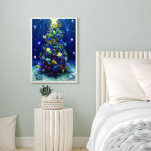 Load image into Gallery viewer, Christmas Tree 30*40CM(Canvas) Full Round Drill Diamond Painting