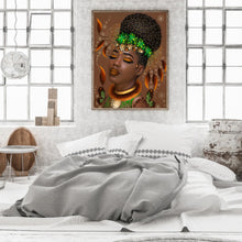 Load image into Gallery viewer, Indian Woman 40*50CM(Canvas) Full Round Drill Diamond Painting