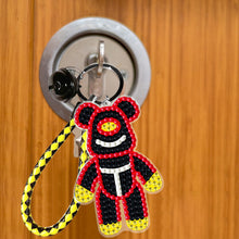 Load image into Gallery viewer, DIY Mosaic Keychain Bear Diamonds Painting Key Ring for Girl Bag Pendant (YS089)
