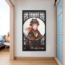 Load image into Gallery viewer, Yishu - Ancient Beauty Girl - 50*90CM 11CT 3 Stamped Cross Stitch