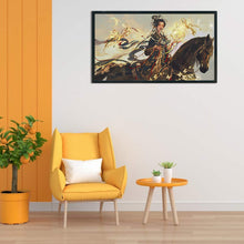 Load image into Gallery viewer, Yishu - Ancient Beauty - 90*50CM 11CT 3 Stamped Cross Stitch