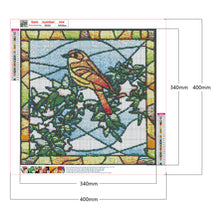 Load image into Gallery viewer, Framed Bird Embroidery 40*40CM(Canvas) Full Square Drill Diamond Painting