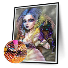 Load image into Gallery viewer, Witch Doll And Pterosaur 30*40CM(Canvas) Full Round Drill Diamond Painting