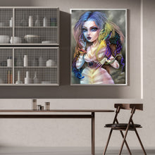 Load image into Gallery viewer, Witch Doll And Pterosaur 30*40CM(Canvas) Full Round Drill Diamond Painting