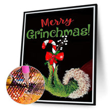 Load image into Gallery viewer, Green Monster 30*40CM(Canvas) Full Round Drill Diamond Painting