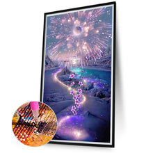 Load image into Gallery viewer, Purple Dreamland 40*70CM(Canvas) Full Square Drill Diamond Painting