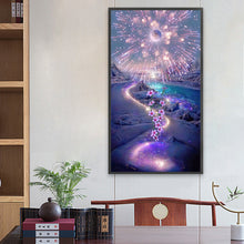 Load image into Gallery viewer, Purple Dreamland 40*70CM(Canvas) Full Square Drill Diamond Painting