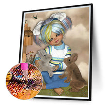 Load image into Gallery viewer, Doll 40*50CM(Canvas) Full Round Drill Diamond Painting