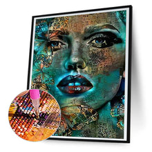Load image into Gallery viewer, Artistic Girl 40*50CM(Canvas) Full Round Drill Diamond Painting