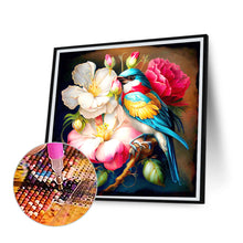 Load image into Gallery viewer, Birdsong And Flowers 40*40CM(Canvas) Full Round Drill Diamond Painting