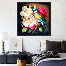 Load image into Gallery viewer, Birdsong And Flowers 40*40CM(Canvas) Full Round Drill Diamond Painting