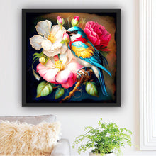 Load image into Gallery viewer, Birdsong And Flowers 40*40CM(Canvas) Full Round Drill Diamond Painting