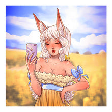 Load image into Gallery viewer, Anime Girl 40*40CM(Canvas) Full Round Drill Diamond Painting