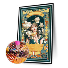 Load image into Gallery viewer, Girl 30*50CM(Canvas) Full Round Drill Diamond Painting