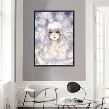 Load image into Gallery viewer, Yishu - Girl - 50*70CM 11CT 3 Stamped Cross Stitch