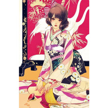 Load image into Gallery viewer, Yishu - Japanese Girl - 50*73CM 11CT 3 Stamped Cross Stitch
