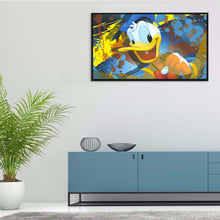 Load image into Gallery viewer, Donald Duck 50*30CM(Canvas) Full Round Drill Diamond Painting