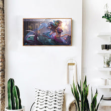 Load image into Gallery viewer, Robot Girl 50*30CM(Canvas) Full Round Drill Diamond Painting