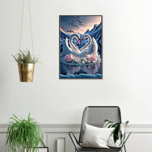 Load image into Gallery viewer, Elegant Swan Lake 40*60CM(Canvas) Full Round Drill Diamond Painting
