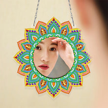 Load image into Gallery viewer, DIY Compact Mirror Paint by Number Kits Hanging Flower Home Decor (PFL301)