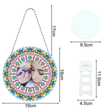 Load image into Gallery viewer, DIY Compact Mirror Paint by Number Kits Hanging Flower Home Decor (PFL306)
