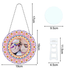 Load image into Gallery viewer, DIY Compact Mirror Paint by Number Kits Hanging Flower Home Decor (PFL307)