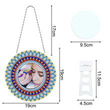 Load image into Gallery viewer, DIY Compact Mirror Paint by Number Kits Hanging Flower Home Decor (PFL308)