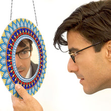 Load image into Gallery viewer, DIY Compact Mirror Paint by Number Kits Hanging Flower Home Decor (PFL308)