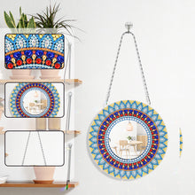 Load image into Gallery viewer, DIY Compact Mirror Paint by Number Kits Hanging Flower Home Decor (PFL308)