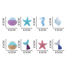 Load image into Gallery viewer, Acrylic Diamond Art Keychains Handmade DIY Craft Hanging Ornament (AA1224)