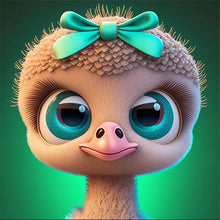 Load image into Gallery viewer, Ostrich 35*35CM(Canvas) Full Round Drill Diamond Painting