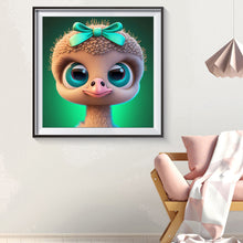 Load image into Gallery viewer, Ostrich 35*35CM(Canvas) Full Round Drill Diamond Painting