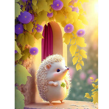 Load image into Gallery viewer, Hedgehog 30*40CM(Canvas) Full Round Drill Diamond Painting