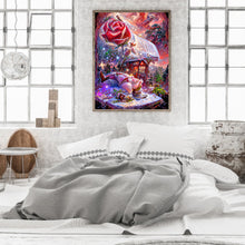 Load image into Gallery viewer, Red Rose Fantasy 30*40CM(Canvas) Full Round Drill Diamond Painting