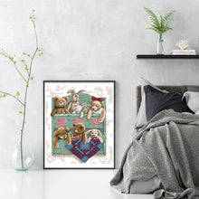 Load image into Gallery viewer, Joy Sunday - Plush Toy - 36*44CM 14CT 2 Stamped Cross Stitch