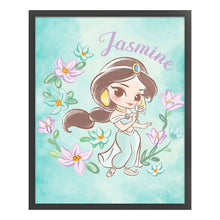 Load image into Gallery viewer, Yishu - Princess Jasmine - 40*50CM 11CT 3 Stamped Cross Stitch