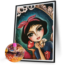 Load image into Gallery viewer, Snow White And Apple 30*40CM(Canvas) Full Round Drill Diamond Painting