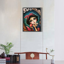 Load image into Gallery viewer, Snow White And Apple 30*40CM(Canvas) Full Round Drill Diamond Painting