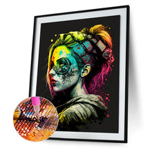 Load image into Gallery viewer, Colorful Makeup 30*40CM(Canvas) Full Round Drill Diamond Painting
