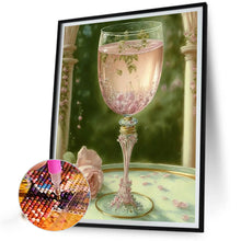 Load image into Gallery viewer, Flower Goblet 30*40CM(Canvas) Full Round Drill Diamond Painting