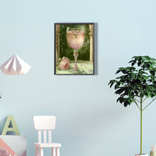 Load image into Gallery viewer, Flower Goblet 30*40CM(Canvas) Full Round Drill Diamond Painting