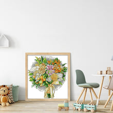 Load image into Gallery viewer, Joy Sunday - Autumn Bouquet - 33*36CM 14CT 2 Stamped Cross Stitch
