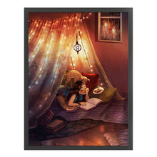 Load image into Gallery viewer, Huancan - Girl - 50*65CM 11CT 3 Stamped Cross Stitch