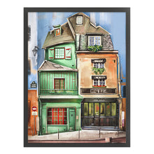 Load image into Gallery viewer, Huancan - House - 45*60CM 11CT 3 Stamped Cross Stitch