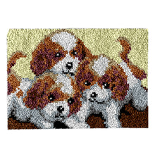 Load image into Gallery viewer, Three Puppies - 52*38CM Carpet Embroidery