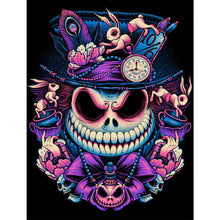 Load image into Gallery viewer, Huancan - Skull Head - 40*55CM 11CT 3 Stamped Cross Stitch
