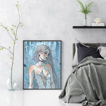 Load image into Gallery viewer, Huancan - Girl - 55*70CM 11CT 3 Stamped Cross Stitch