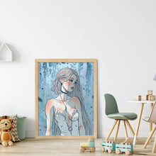 Load image into Gallery viewer, Huancan - Girl - 55*70CM 11CT 3 Stamped Cross Stitch