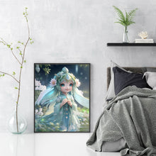 Load image into Gallery viewer, Huancan - Cute Dreamy Elf - 40*50CM 11CT 3 Stamped Cross Stitch